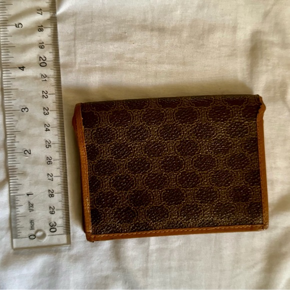 Celine Macadam Bifold Cardholder Wallet - Brown - Picture 16 of 16